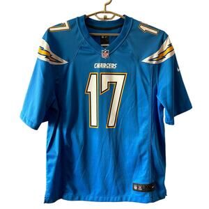 Nike On Field NFL Jersey San Diego LA Chargers Rivers #17 Size XL